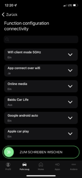OBD11: Wireless Full Link (Apple CarPlay Wireless und Google AndroidAuto Wireless) aktivieren